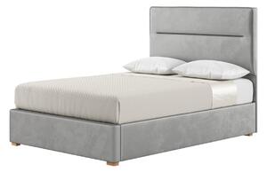 Lewis 4ft6 Double Bed Frame With Fluted Vertical Stitch Headboard