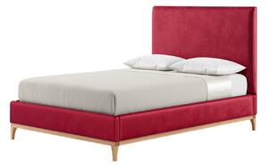 Diane 4ft6 Double Bed Frame with modern smooth headboard