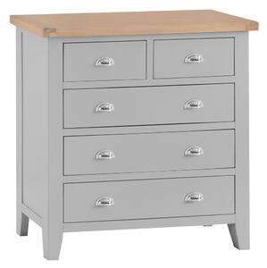 Suffolk Grey Painted Oak 2 Over 3 Chest