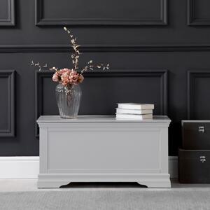 Florence Grey Painted Blanket Box