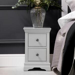 Florence Grey Painted Bedside Table