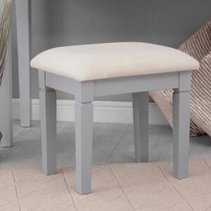 Florence Grey Painted Dressing Stool