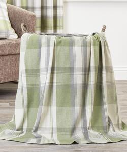 Damart Pack of 2 Checked Throws