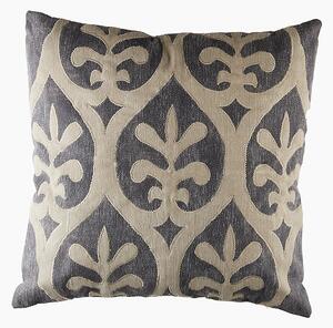 Lene Bjerre Codia Cushion in Smoked Grey and Chateau