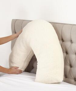 Damart Super soft fleece v-shape pillow