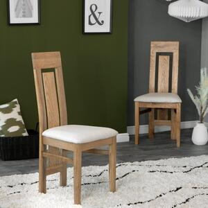 Oslo Chunky Oak Dining Chair