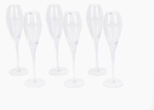 Champagne Glasses with Bubble Design by On Interiors