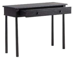 Rebecca Oak Dressing Table in Black