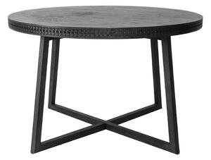 Sadie Round Dining Table in Charcoal