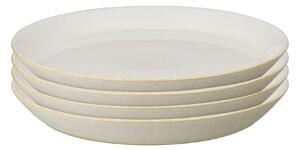 Impression Set Of 4 Cream Medium Plate