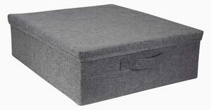 Under Bed Fabric Storage Box with Lid by Bigso, Grey