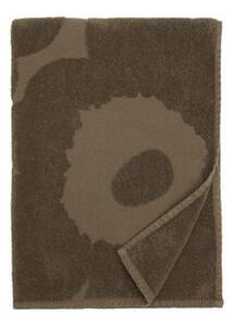 Unikko Hand towel - / 50 x 70 cm by Marimekko Brown