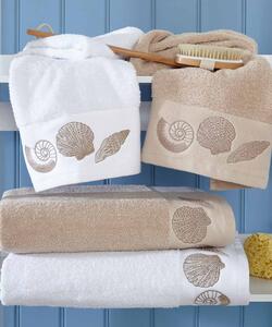 Damart Shell Embroidered Towel