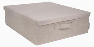 Under Bed Fabric Storage Box with Lid by Bigso, Beige