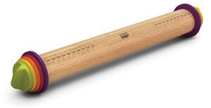 Rolling pin - / Adjustable thickness by Joseph Joseph Natural wood