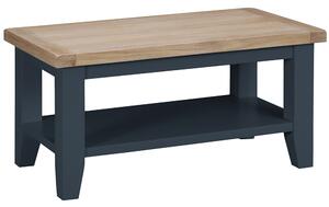 Suffolk Midnight Grey Painted Oak Small Coffee Table