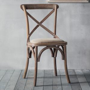 Carter Set of 2 Dining Chairs, Oak Brown