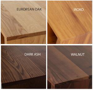 Darwen Solid Wood Coffee Table On Minimalist Square legs