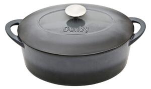 Denby Halo Cast Iron 28Cm Oval Casserole