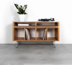 Kelston Record Player Cabinet on Hairpin legs