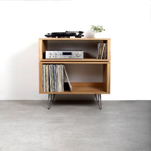 Tall Stack Record Player Stand