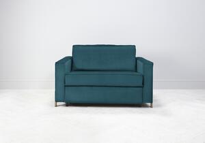George Loveseat Bed in Spanish Blue