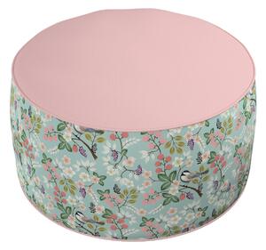 Two-coloured Coli pouf