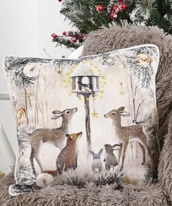 Damart Pack of 2 woodland cushion covers