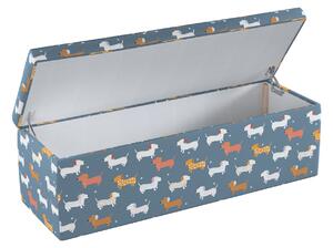 Upholstered storage chest