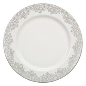 Monsoon Filigree Silver Dinner Plate