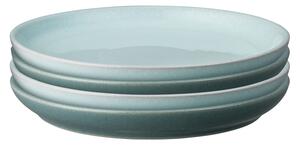 Quartz Jade Set of 4 Coupe Medium Plates
