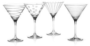 Mikasa Cheers Set of 4 Martini Glasses