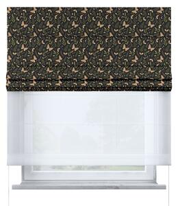 Voile and fabric roman blind (DUO II)