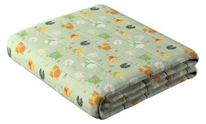 Stripe quilted throw