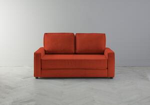 Dacre Three-Seater Sofabed in Marmalade Orange