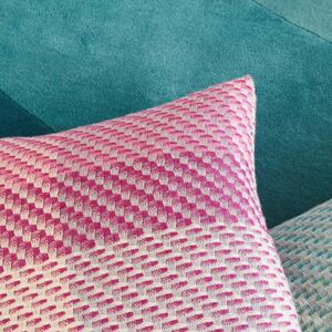 Magenta Cushion - 43 x 43 cm / Pink / Wool & Silk