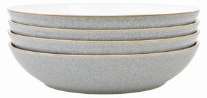 Elements Light Grey 4 Piece Pasta Bowl Set
