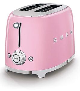 Smeg TSF01 2 Slice Pink Toaster