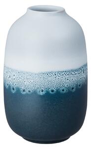 Mineral Blue Small Barrel Vase
