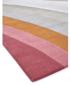 L'Eree Ochre Rug - 120 x 180 cm / Pink / Wool