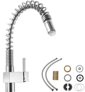 401024 faucet with led lighting - silver