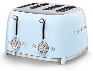Smeg TSF03 4 Slice Blue Toaster