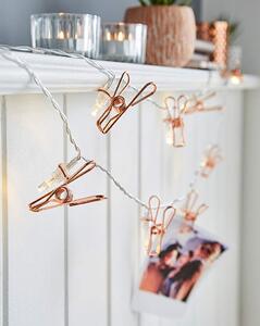 Copper String Clip Lights