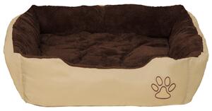 Tectake 401421 dog bed foxi made of polyester - 90 x 70 x 18 cm
