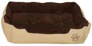 Tectake 401422 dog bed foxi made of polyester - 110 x 80 x 18 cm