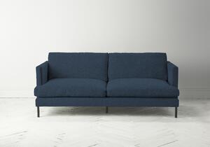 Justin Three-Seater Sofa in Oxford Blue