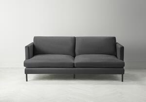 Justin Three-Seater Sofa in Eggshell Grey
