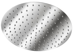 Tectake 401602 shower head round, stainless steel - 30 cm