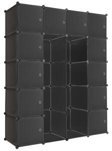 401580 cube storage unit anita - black