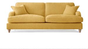 Arthur Chenille 4 Seater Sofas | Modern Grey, Green, Gold, Blue & Pink Living Room Settee Upholstered Fabric Large Lounge Couch | Roseland Furniture